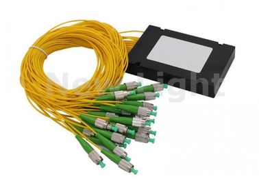 acheter Diviseur optique de PLC du mode unitaire 1x32 de diviseur de fibre de FTTH FC RPA avec le connecteur de FC RPA online manufacture