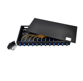 acheter Coffret d'extrémité optique de cadre de distribution de fibre de 19 pouces pour la corde de fibre optique de Pach online manufacture