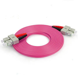 acheter Sc de fibre optique de la corde de correction de duplex multi de mode OM4 3,0 au câble de correction de fibre de Sc online manufacture