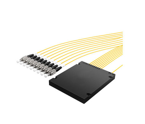 acheter Répartiteur à fibre optique monomode certifié CE 1x16 avec connecteur SC APC pour systèmes de télécommunications online manufacture