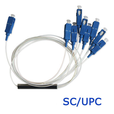acheter SC PC Mini Splitter à fibre optique en mode unique à faible perte d'insertion pour les applications FTTH et CATV online manufacture