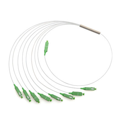 acheter Répartiteur PLC de type tube en acier avec faible perte d'insertion et longueur d'onde de 1260-1650nm pour réseaux de fibres optiques online manufacture