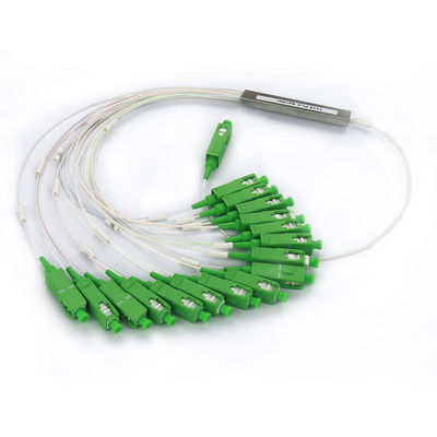 acheter Splitter mini en fibre optique en acier inoxydable à mode unique avec connecteurs APC 1x16/32 SC pour une fiabilité élevée online manufacture