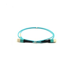 acheter 10 pi de MPO MTP de câble de correction de type de corde fibres de noyau de B 8 pour QSFP + émetteurs-récepteurs online manufacture