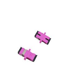 acheter Adaptateur optique de fibre de rose d'OM4 Rose, adaptateur recto de Sc pour l'Internet de FTTH/CATV online manufacture