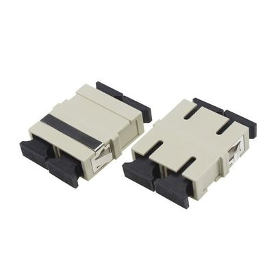 acheter Adaptateur optique en fibre optique à mode unique de couleur beige à faible perte d'insertion pour les télécommunications online manufacture
