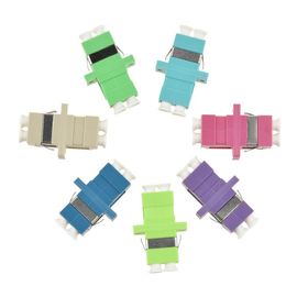 acheter Adaptateur optique en céramique de fibre de douille, adaptateur OM4 de câble optique de fibre de FC/couleurs OM5 online manufacture