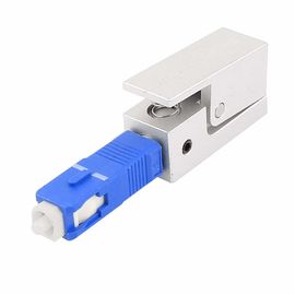 acheter L'adaptateur nu carré 9/125 de câble optique de fibre de Sc Metal le mode unitaire matériel online manufacture