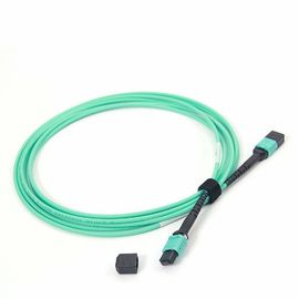 acheter MPO femelle - la corde de correction de fibre de MPO OM4 50/125 24 creusent la longueur à plusieurs modes de fonctionnement de 10ft online manufacture