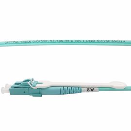 acheter Câbles de pullover optiques de fibre de la couleur OM3 d'Aqua tirant le type duplex de Connetors LC online manufacture