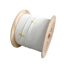 acheter Câble optique blanc de fibre de couleur de mode unitaire de 4 noyaux avec 0,9 fibres de tampon à l'intérieur online manufacture