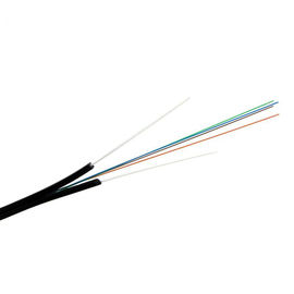 acheter 2 corde de fibre optique d'intérieur optique de baisse du câble FTTH de fibre de noyau avec les porteurs centraux online manufacture