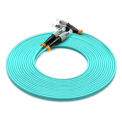 acheter Longueur personnalisée de 1M à 100M Cordon de patch en fibre optique mono-mode avec connecteurs SC LC FC ST pour câblage réseau online manufacture