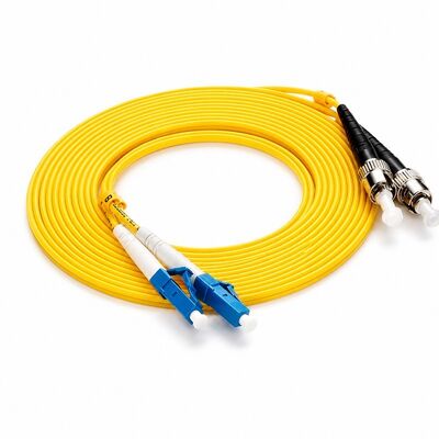 acheter ISO CE RoHS TIA EIA certifié mode unique OS2 câble de patch en fibre optique avec connecteurs SC LC FC ST online manufacture