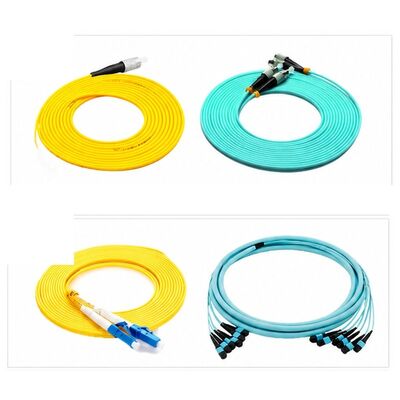 acheter OS2 Mode unique et OM4 Multimode Pigtail en fibre optique avec connecteurs SC LC pour les réseaux de centres de données et FTTH online manufacture