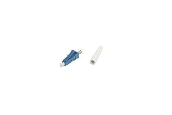 acheter Connecteur fibre optique LC monomode 2,0 mm avec perte d'insertion de 0,3 dB de couleur bleue online manufacture