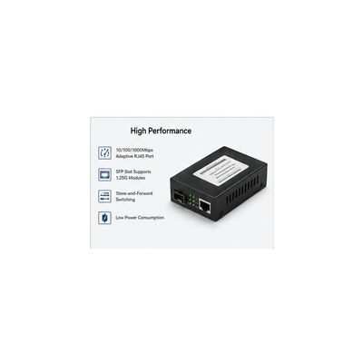 acheter NL-10GMC-06 Convertisseur de média SFP+ 10G avec débit de données 10 Gbps, transmission jusqu'à 10 km et conformité IEEE 802.3 online manufacture