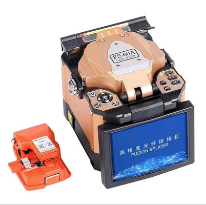 acheter Machine d'épissage automatique en fibre optique avec batterie de 7800 mAh Six moteurs auto focalisation et 8s temps de fusion online manufacture
