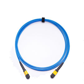 acheter Basse corde de correction optique matérielle blindée de fibre du noyau MTP Mpo LSZH de la perte par insertion 24 3meters online manufacture