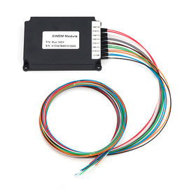 acheter WDM optique de fibre de 16 canaux, bande de passage large optique de connecteur du diviseur LC UPC de fibre online manufacture
