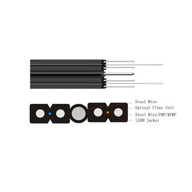 acheter Construction autosuffisante unimodale de câble d'interface du câble optique G652A1 FTTH de fibre online manufacture