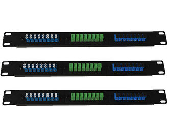 acheter Sc optique en acier laminé à froid E2000 du tableau de connexions de fibre de FTTH LC de cadre de distribution 1U online manufacture