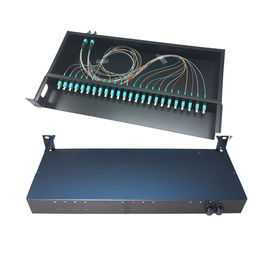 acheter Poids léger optique de fibre de la boîte 1U 24 d'arrêt de fibre de MPO/MTP 19