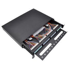 acheter OTB 12 24 36 48 interface enduite coulissante optique de poudre de tableau de connexions de fibre de 96 noyaux online manufacture