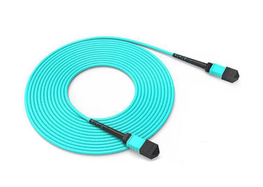 acheter Mâle de MPO/MTP ou câble femelle de tronc, corde de correction OM3/OM4 8/12/24 fibres online manufacture