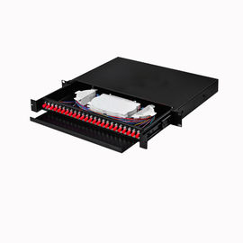 acheter Corde de correction de tableau de connexions d'ODF, SC/FC/ST/LC épissant 24 tableaux de connexions optiques de fibre de port online manufacture