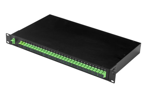 acheter Répartiteur de fibre optique PLC de type rack 19'' 1U avec rapport de division 1x32 et connecteur SC pour une haute stabilité online manufacture
