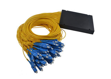 acheter PLC en forme de boîte 1 de l'ABS 1x64 dans le diviseur optique de fibre de PLC 64 avec le connecteur de Sc online manufacture