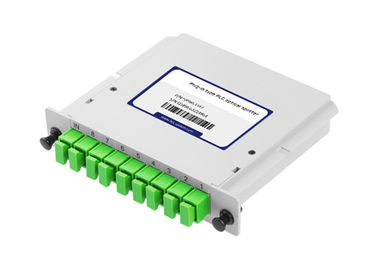 acheter Le diviseur optique 1 de fibre de mode unitaire dans 8 avec la Manche élevée compte online manufacture
