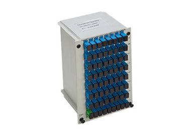 acheter 1 dans le diviseur optique 1x64 de fibre de PLC 64 branchez le type PLC avec le connecteur de Sc online manufacture