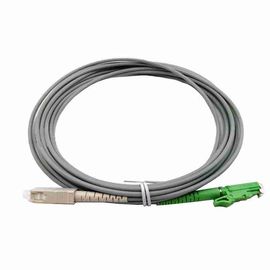 acheter E2000 au câble optique blindé de fibre d'acier inoxydable de la couleur verte E2000 de corde de correction de Sc FC online manufacture