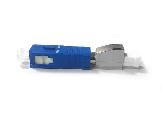 acheter Adaptateur à fibre optique mono-mode avec port LC métallique SC/PC mâle à LC/PC femelle pour les réseaux FTTH online manufacture