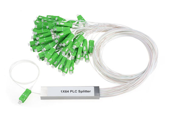 acheter Splitter à fibre optique passive 1 en 64 sorties Mini type PLC Splitter avec connecteur SC online manufacture