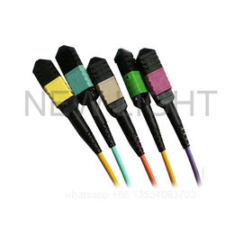 acheter Millimètre de SM MPO perte 0.35dB LC de câble duplex d'évasion de 4 à la basse et à la perte standard 0.60dB online manufacture