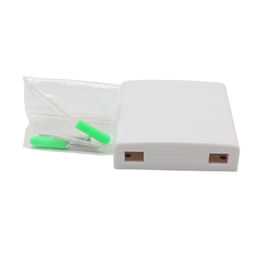 acheter 2 boîte optique d'arrêt du port FTTH avec le bouclier/mini coffret d'extrémité d'intérieur online manufacture