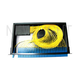 acheter Le diviseur optique de fibre de 19 pouces de 1*8 1*16 1*32 dactylographie/la boîte de diviseur de fibre bâti de support online manufacture