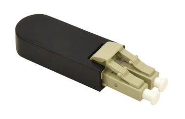 acheter Connecteurs beiges optiques duplex de la couleur LC de réalimentation de fibre de LC millimètre 62.5/125 avec l'agrafe online manufacture