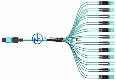 acheter 1300nm 24 mâle ou perte par insertion femelle 0.5dB de câble de la fibre MPO MTP online manufacture