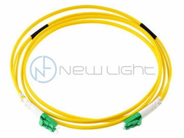 acheter Corde de correction de fibre optique d'intérieur verte du câble 9/125um de fibre du SM G657A2 de LC RPA online manufacture