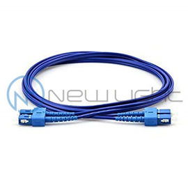 acheter Corde de correction duplex de fibre de couleur de Sc UPC 2,0 optiques blindés bleus online manufacture