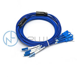acheter 4 branche de Sc 2,0 des fibres LC câble optique de correction de fibre de 0,5 mètres online manufacture
