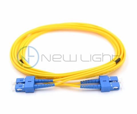 acheter Cordon de brassage fibre optique Duplex SC UPC longue distance 40G pour Internet et CATV online manufacture