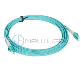acheter Corde de correction de duplex du millimètre 50/125 OM4 LC LSZH de station de base de l'Aqua 100G FTTH online manufacture
