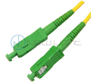 acheter Basse corde de correction de fibre optique verte de Sc LC de perte par insertion online manufacture