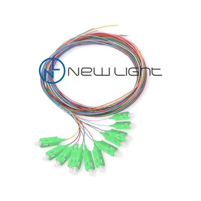 acheter 12 tresse optique à plusieurs modes de fonctionnement de fibre de Sc 1.5m 0.9mm de couleur online manufacture