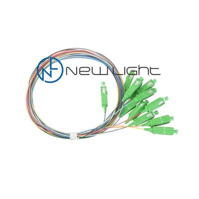 acheter 3m 12 tresse optique de fibre de Sc de PVC LSZH Om3 de couleur online manufacture